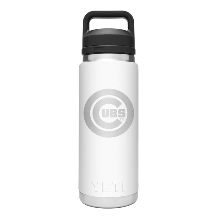 Chicago Cubs Rambler 26 Oz Bottle with Chug Cap from YETI - $50.00